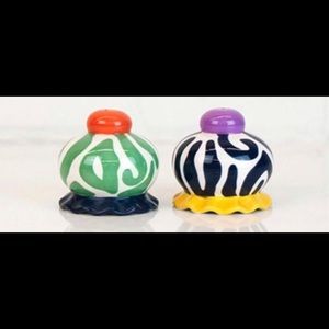Coton Colors salt and pepper shakers